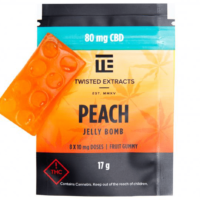 CBD Peach Jelly Bomb